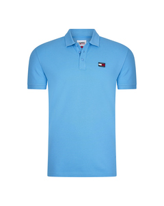 Tommy Jeans Classic Badge Polo Blauw