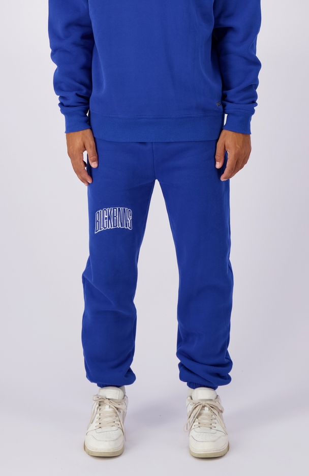 Black Bananas Embroidered Arch Sweatpants Blauw