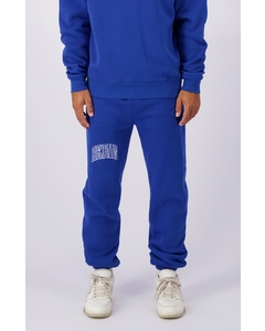 Embroidered Arch Sweatpants Blauw