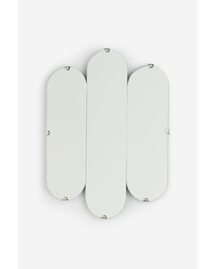 Arched-design Mirror Silver-coloured