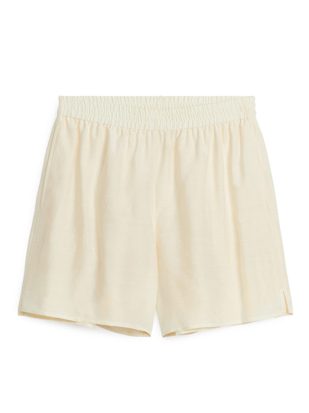 ARKET Silkeshorts Offwhite