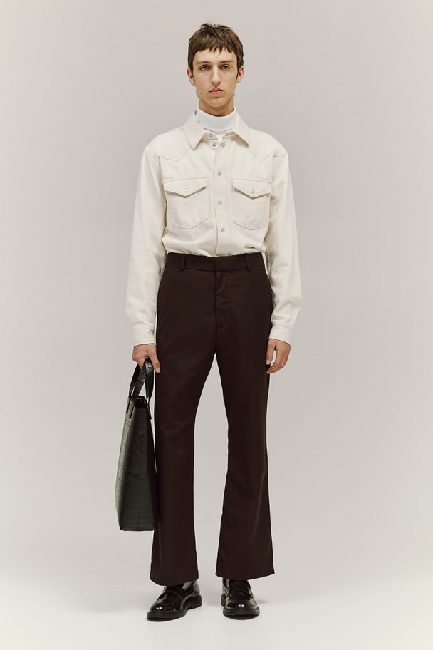 H&M Denim Overhemd - Regular Fit Roomwit