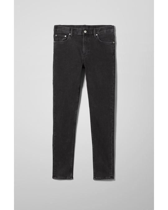 Weekday Form Skinny Jeans Tuned Black