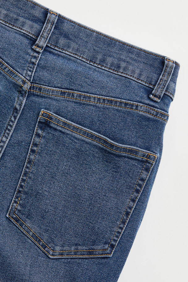 H&M Flared High Jeans Blau