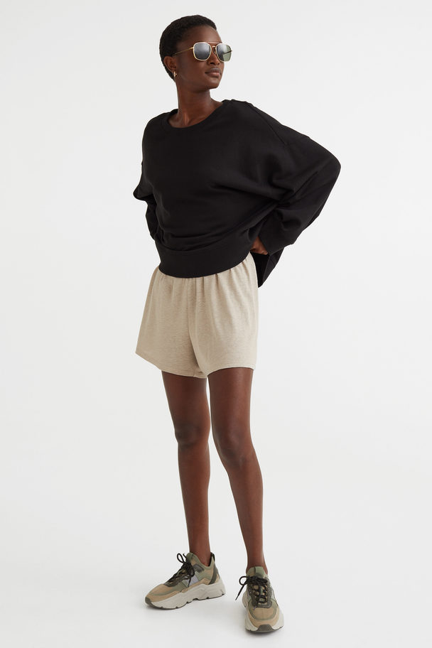 H&M Shorts aus Leinenmischung Beige