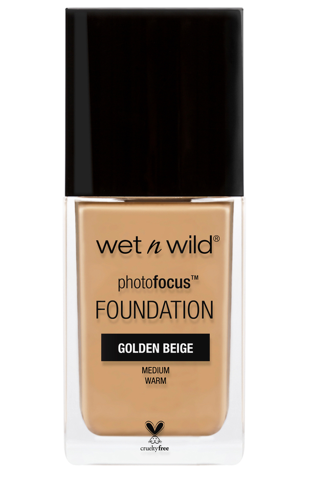 wet n wild Wet N Wild Photo Focus Foundation Golden Beige 30ml