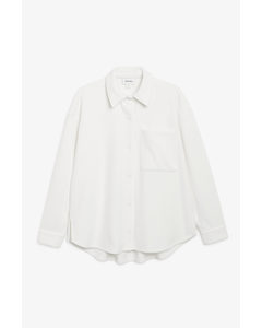 Fleece Shirt White