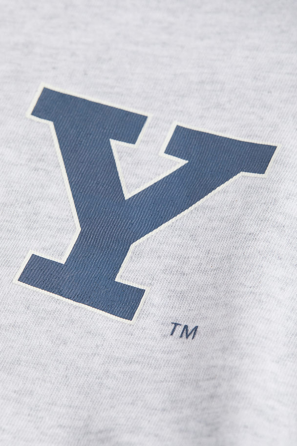 H&M 2-pack Printed T-shirts Blue/yale