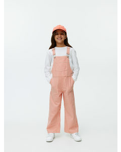 Hickory Dungarees Red/off White
