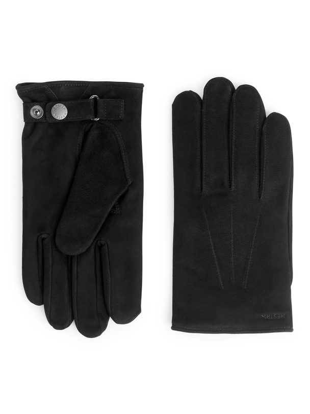 Hestra Hestra Robert Suede Gloves Black