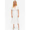 Prairie Midi Dress White