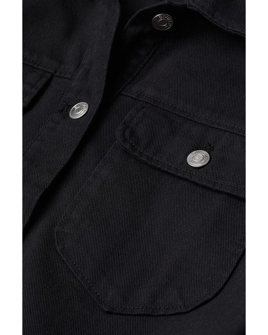 H&M Twill Jacket Black