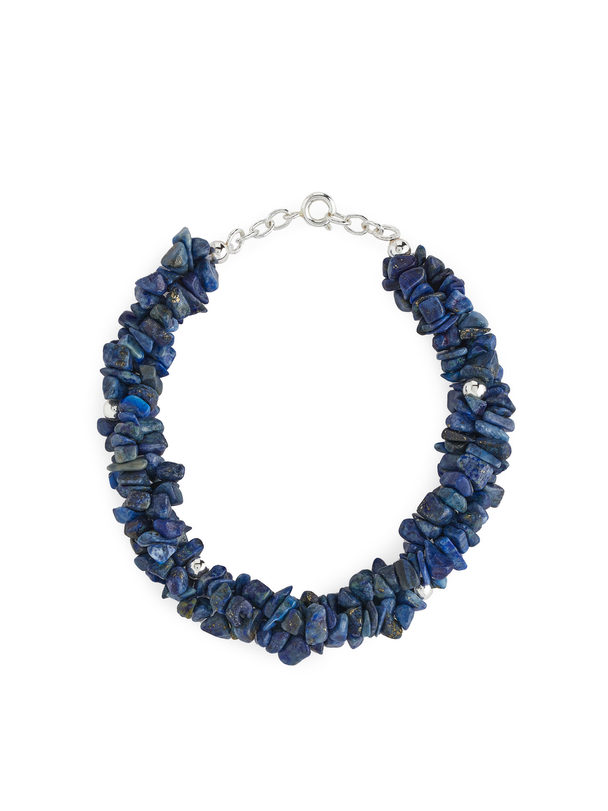 ARKET Gemstone Bracelet Blue/silver