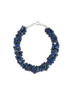 Gemstone Bracelet Blue/silver