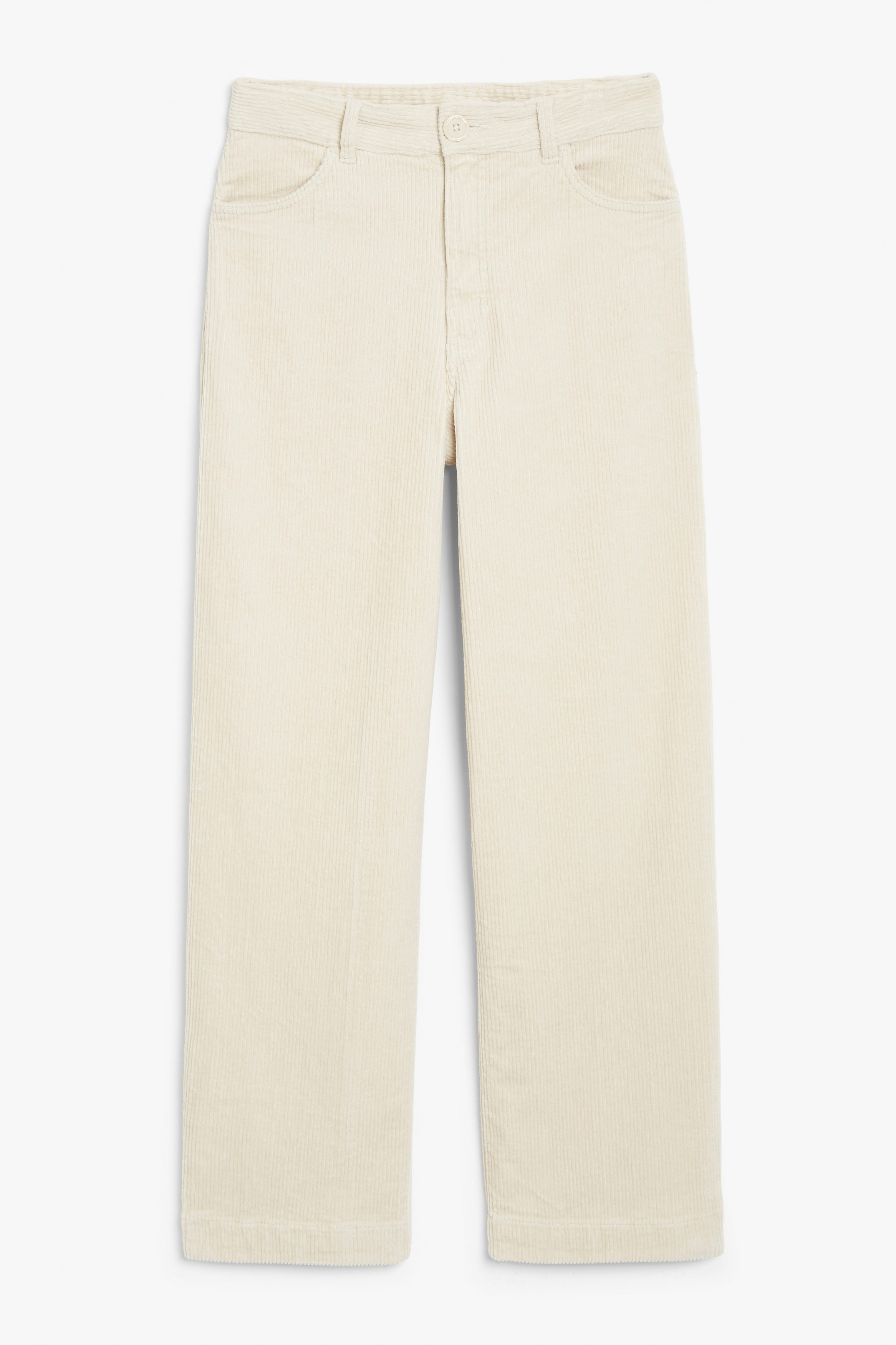 off white corduroy trousers