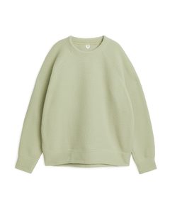Fleece Sweater Light Green