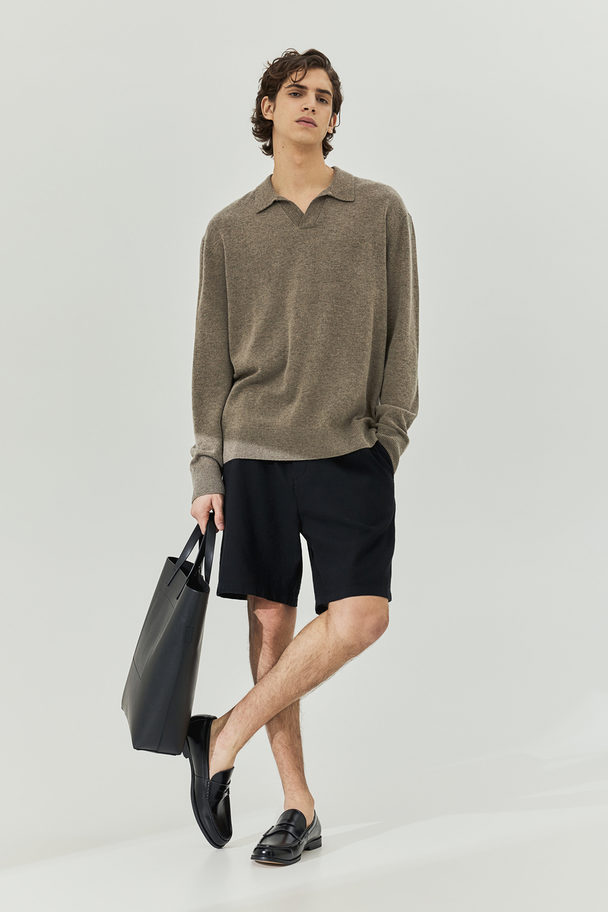 H&M Short - Regular Fit Zwart