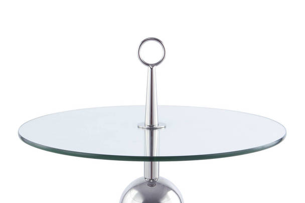 360Living SideTable Ontario 325 silver / clear