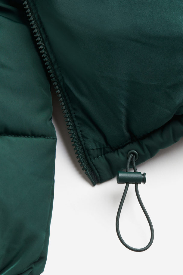 H&M Puffer Jacket Dark Green