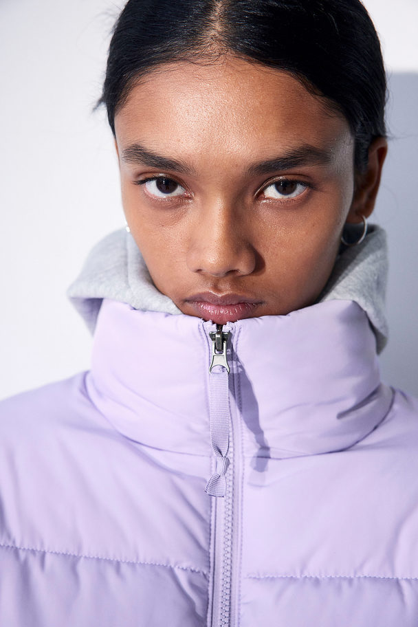 H&M Puffer Jacket Light Purple