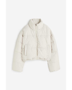 Puffer Jacket Light Beige