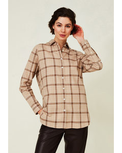 Isa Organic Cotton Flannel Shirt
