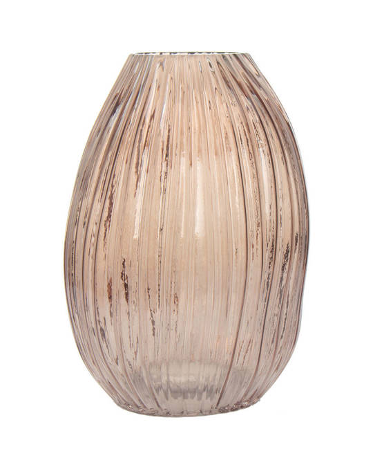 360Living Glass Vase Sidney 125 Rose / Brown