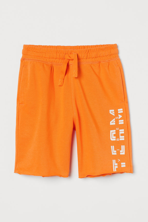 H&M Sweatshirtshorts Orange/team