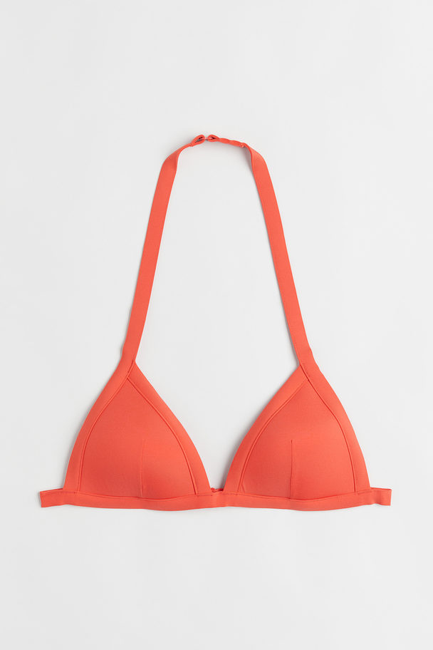 H&M Push-up Triangle Bikini Top Bright Red