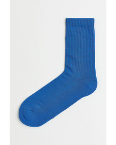 Socks Bright Blue