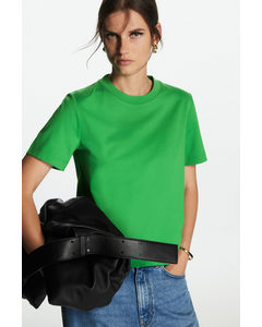 Regular-fit T-shirt Bright Green