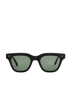 Sonnenbrille Ellis von Monokel Eyewear schwarz/harte Gläser