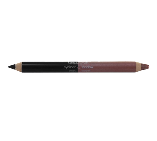 beautyuk Beauty UK Double Ended Jumbo Pencil no.4 - Black&amp;Copper