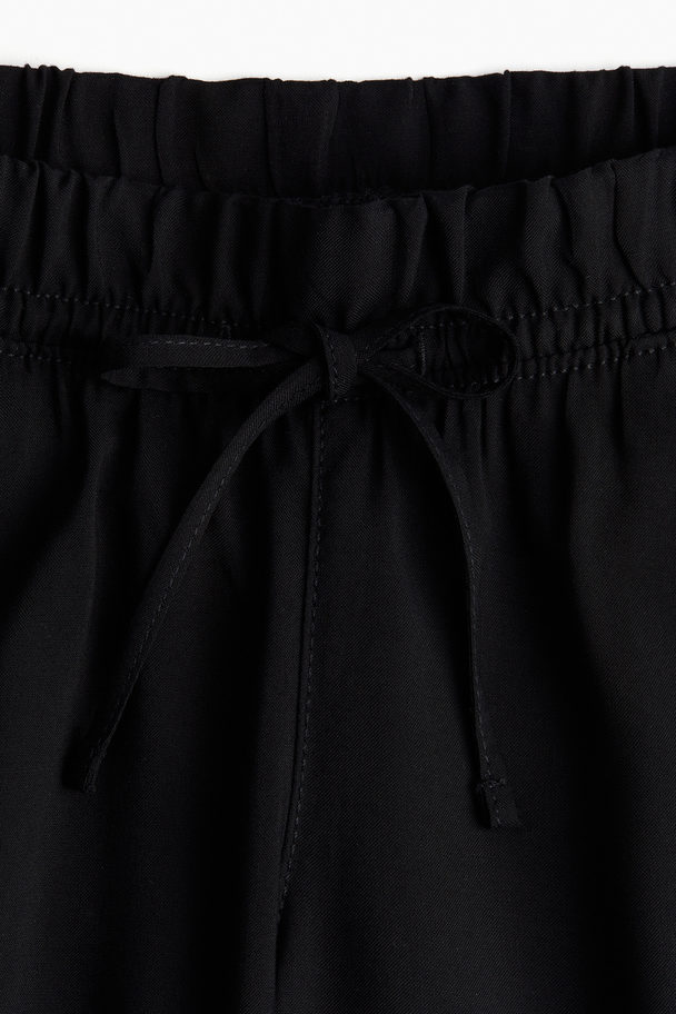 H&M Mama Before & After Pull-on Trousers Black