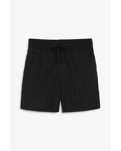 Drawstring Shorts Black