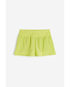 Drymove™ Double-layered Sports Shorts Lime Green