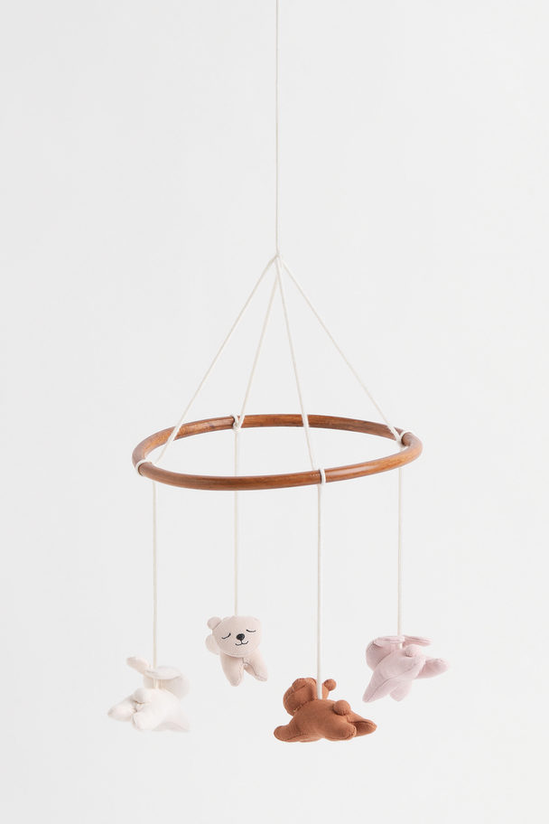 H&M HOME Baby-Mobile Hellbeige/Tiere