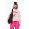 Sweatshirt Med Tryk Lys Rosa/mickey Mouse
