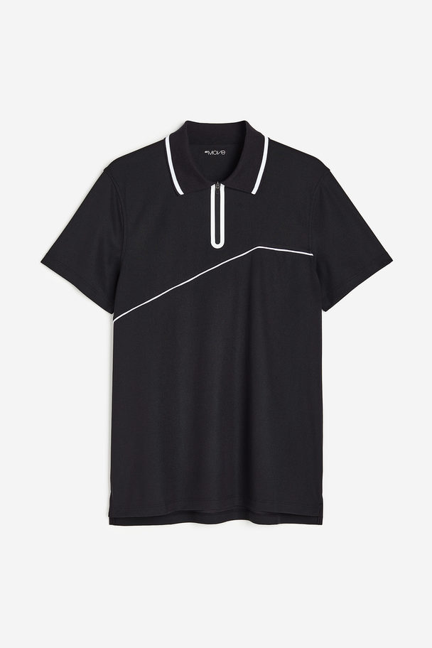H&M Drymove™ Tennis Shirt Black