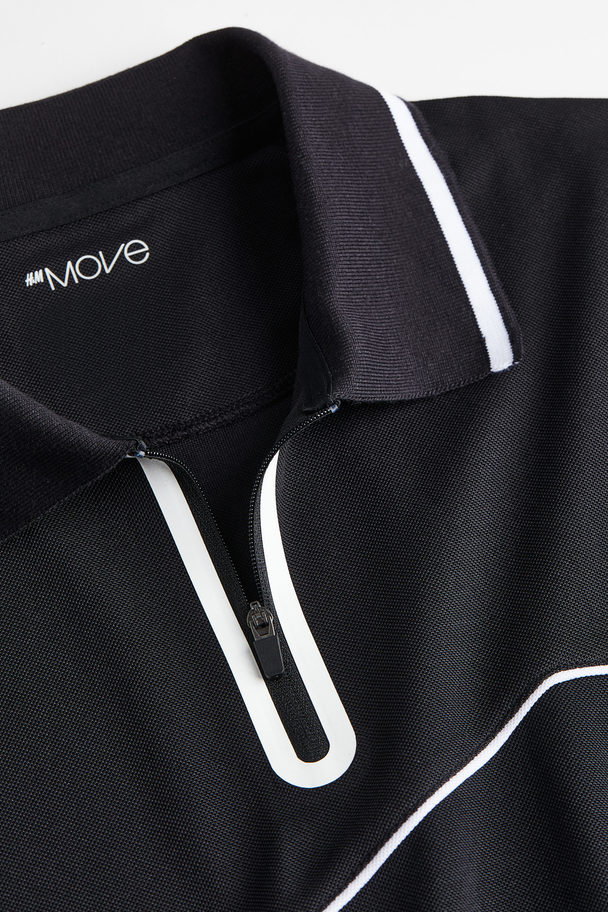H&M Drymove™ Tennis Shirt Black