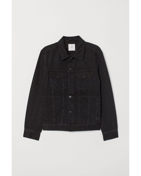 H&M Denim Jacket Black