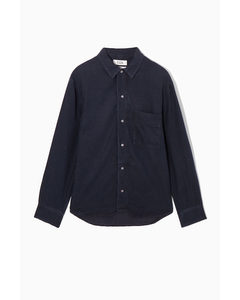 Lightweight Denim Shirt Navy