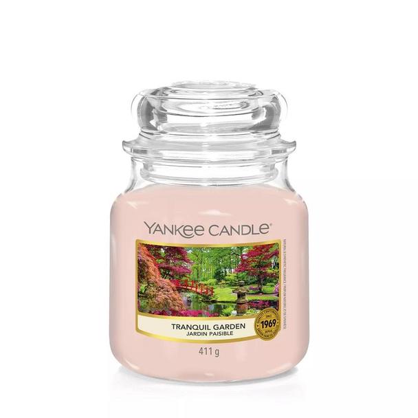 Yankee Candle Yankee Candle Classic Medium Jar Tranquil Garden 411g