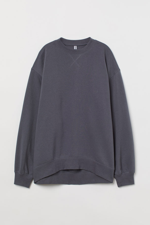 H&M Sweatshirt Dark Grey