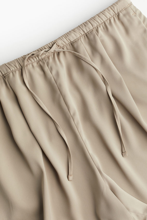 H&M Schlupfshorts Beige