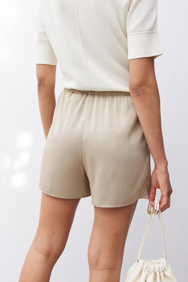 H&M Schlupfshorts Beige