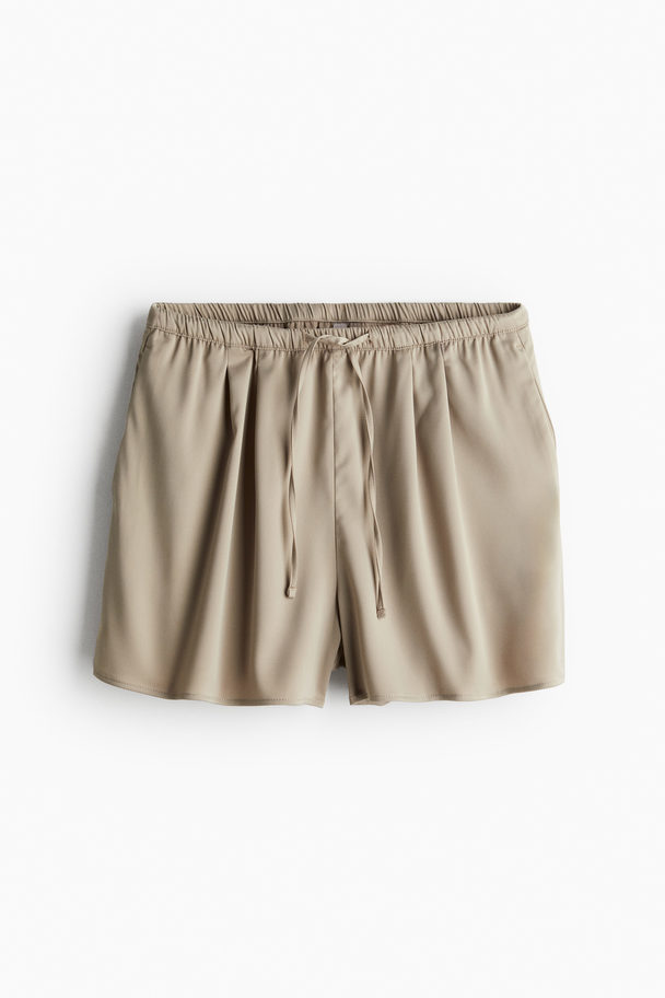 H&M Schlupfshorts Beige