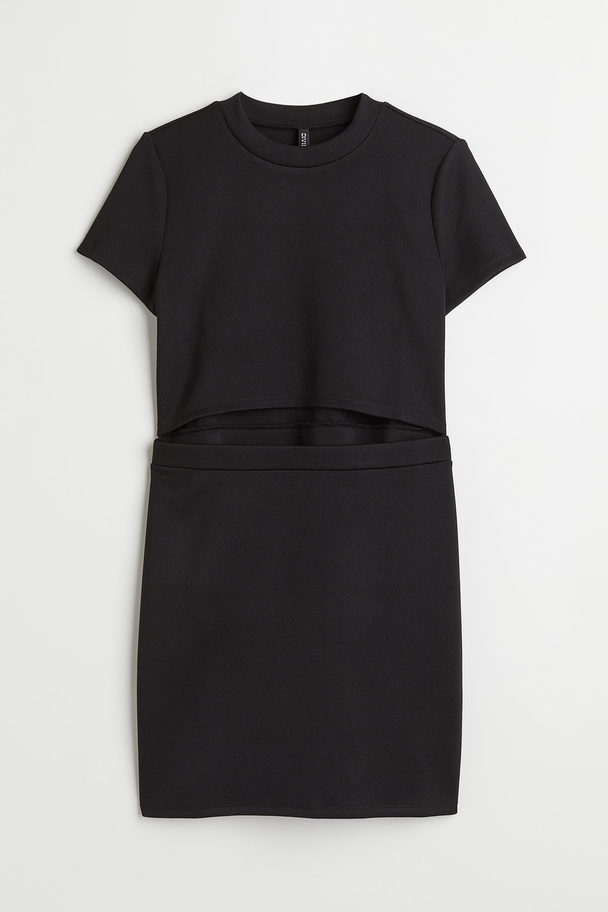 H&M H&m+ Cut-out Dress Black