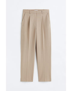 Tailored Trousers Beige