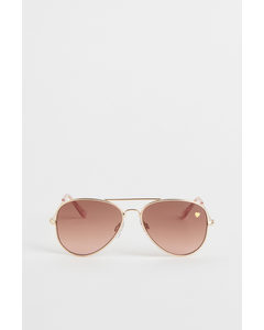 Sunglasses Beige/gold-coloured